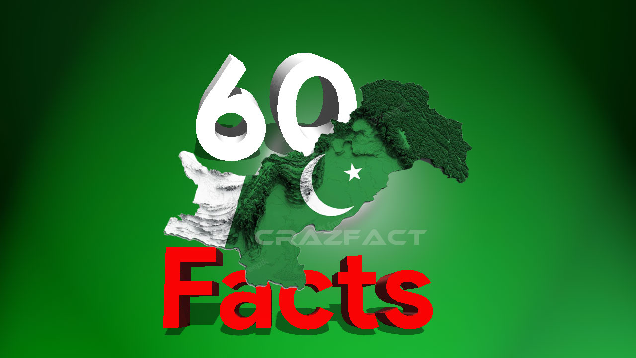 Read more about the article 60 Facts About Pakistan ?